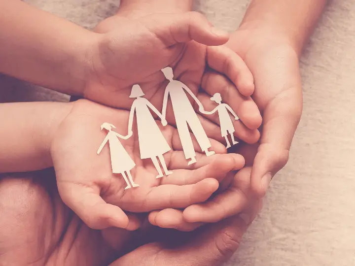 Family holding their hand together. Family Therapy in Utah. Helping build stronger relationships.