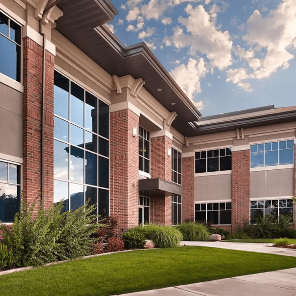 Exterior of Willow Therapy Utah's office building in Utah—providing mental health and speech therapy services in a welcoming location